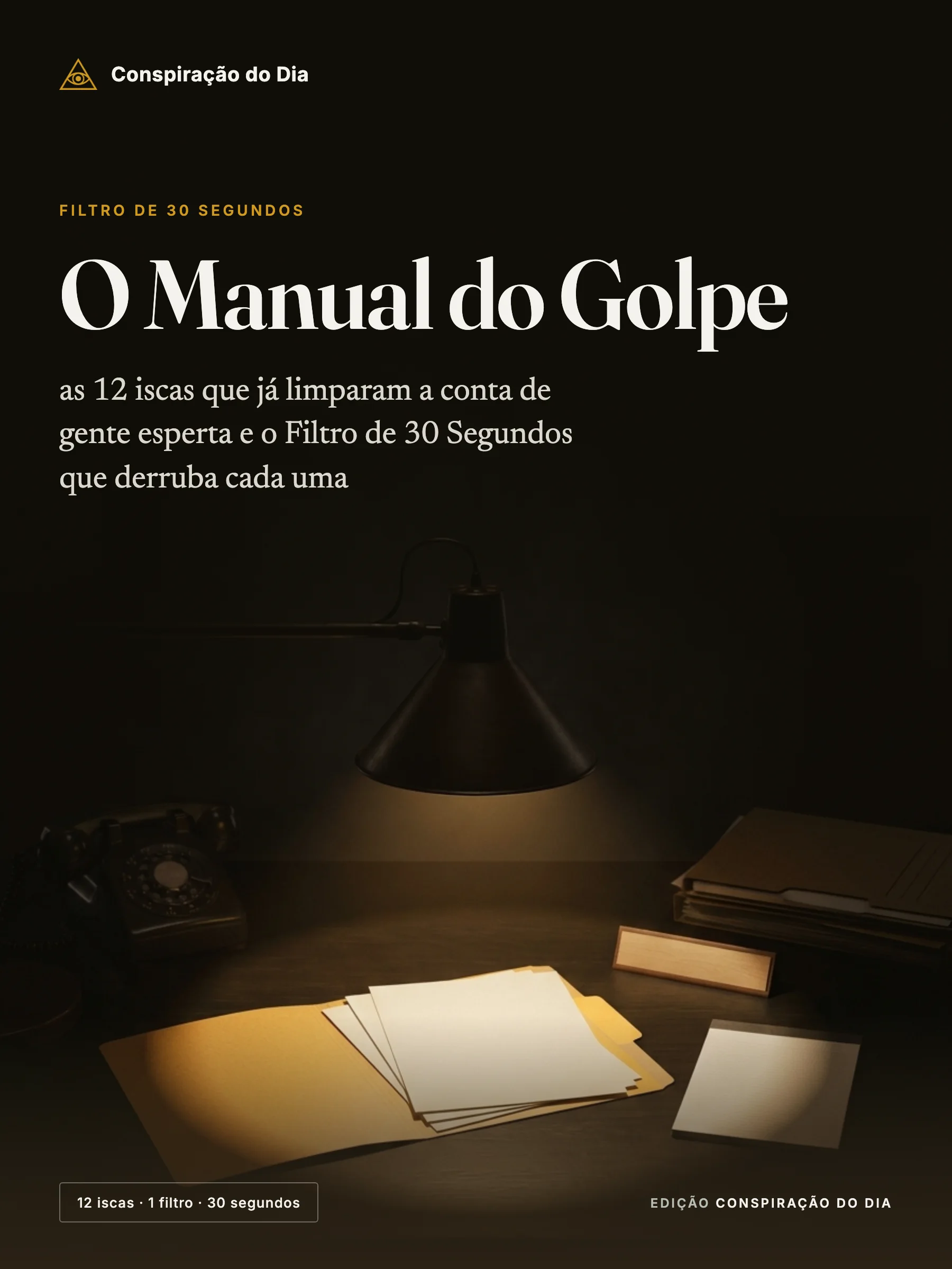 Capa do guia O Manual do Golpe